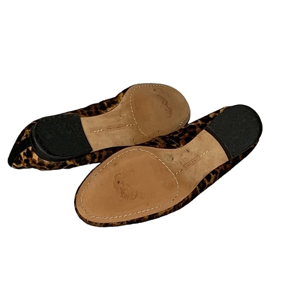 Vince Camuto‎ Edmontin Leopard calf hair flat. Size 9 - Picture 8 of 10